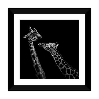iCanvas quot Two Giraffes In Black White quot by Lukas Holas PFA Bed Bath
