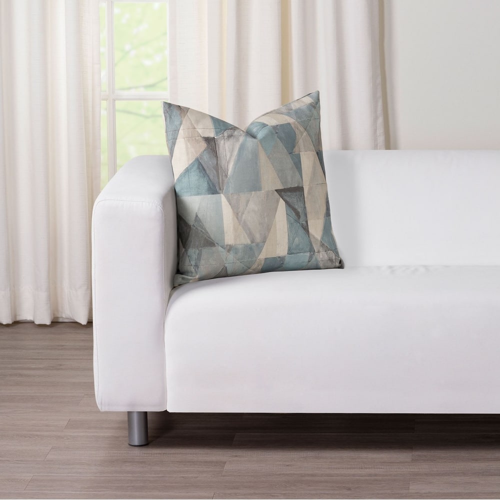 Siscovers Refraction Geometric Print Throw Pillow