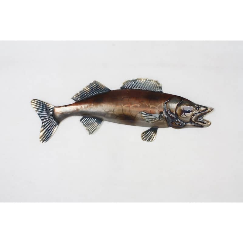 Lake Fish Metal wall art