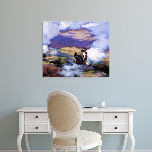 Easy Art Prints Julie T. Chapman's 'High in the Sunlit Silence' Premium Canvas Art