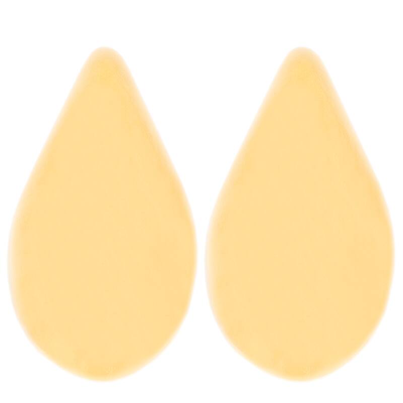 Bottega Veneta Large Drop Earrings - Gold - Gold