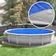 Crystal Blue Heavy-Duty Space Age Solar Cover for Above Ground Swimming ...