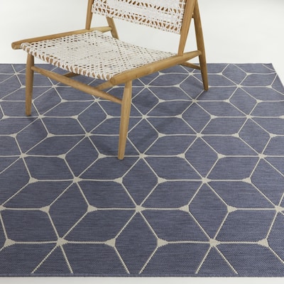 Macsen Geometric Indoor/Outdoor Area Rug