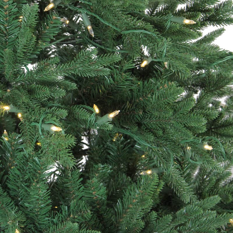 6.5' Full Minnesota Balsam Fir Artificial Christmas Tree - Clear LED - 6.5 Foot