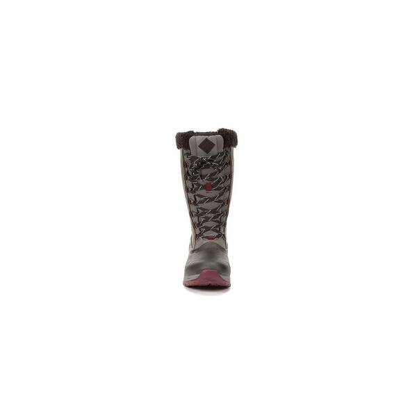 Shop Muck Boots Gray Wine Women S Arctic Apres Lace Tall Boot
