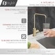 preview thumbnail 28 of 32, STYLISH Kitchen Sink Drinking Water Tap Faucet in Stainless Steel - Faucet Height: 10 1/2" | Spout Height: 9"