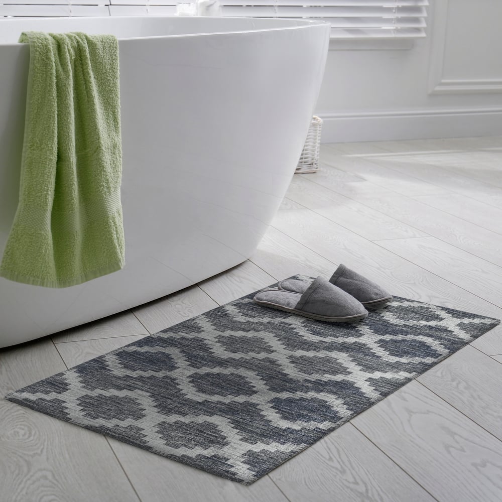 Indoor/ Outdoor Addison Yuma Southwest Chevron Washable Area Rug