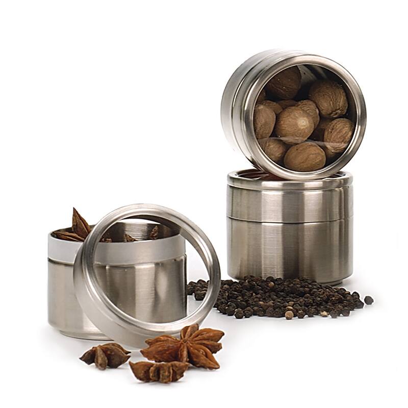4-Oz Clear Top Metal Tin Choose Regular or Magnetic