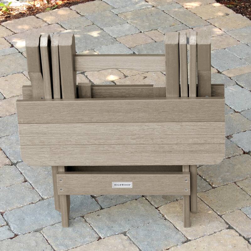 HIGHWOOD Outdoor Folding Adirondack Table