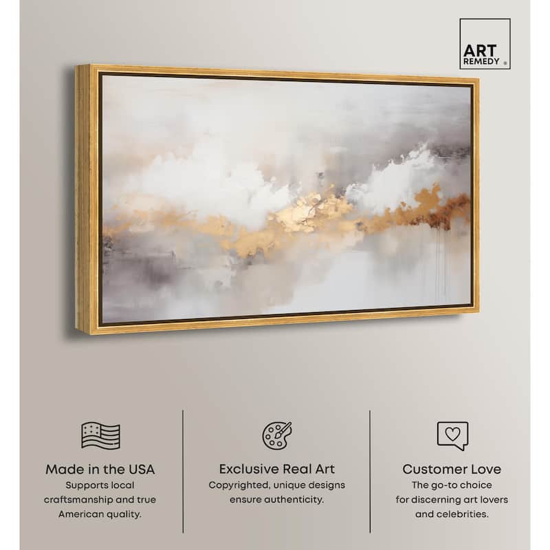 Cloudborn Glow I Canvas by Art Remedy