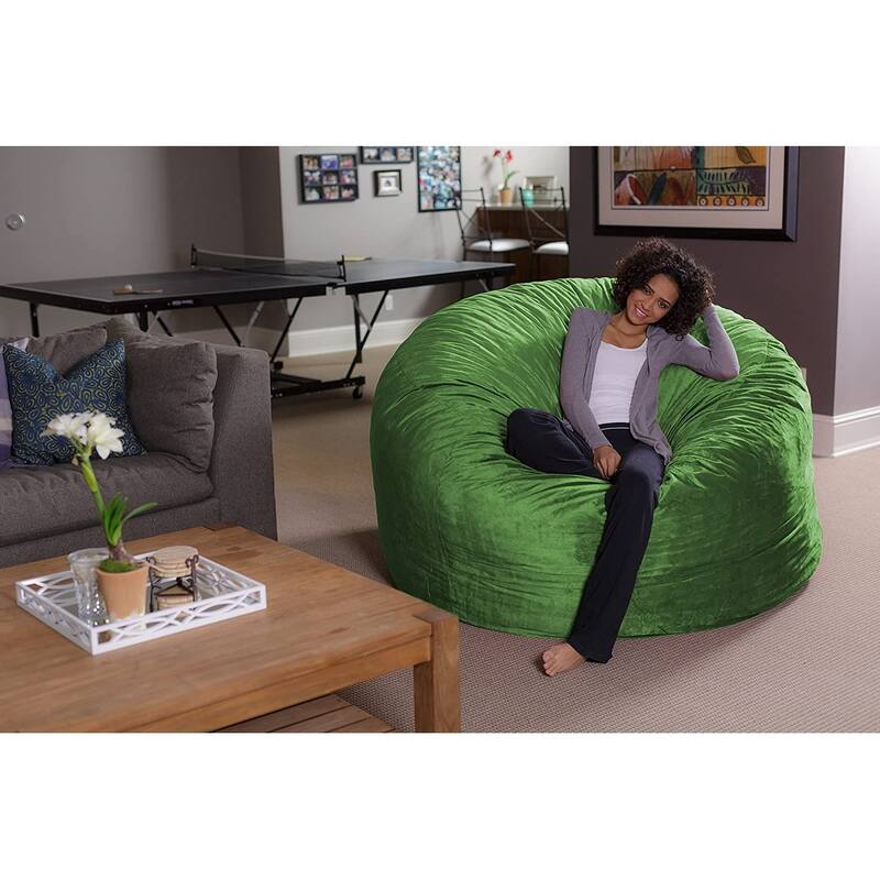 6-foot Memory Foam Bean Bag Chair