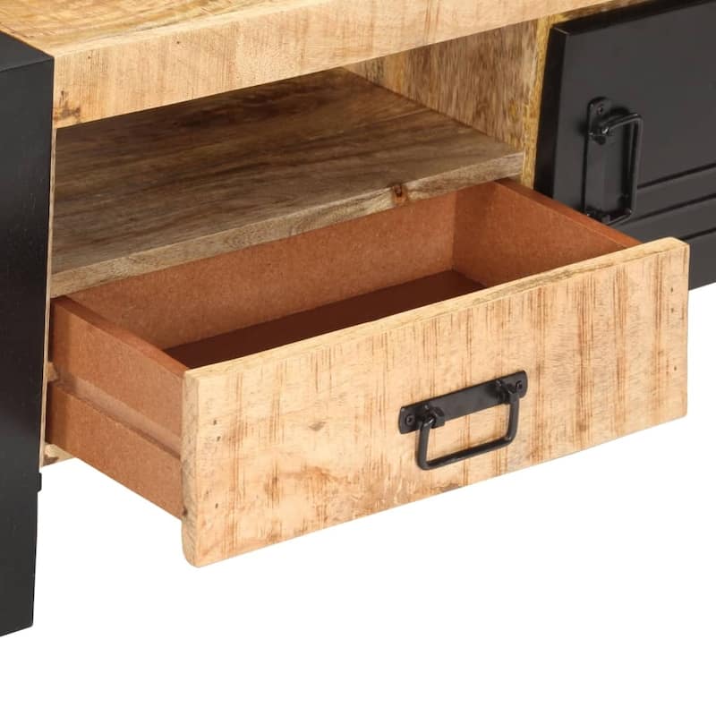 vidaXL Coffee Table Living Room End Table Accent Side Sofa Table Solid Wood