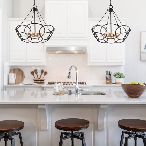 modern rustic chandelier