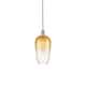 Option Brushed Satin Nickel / Amber