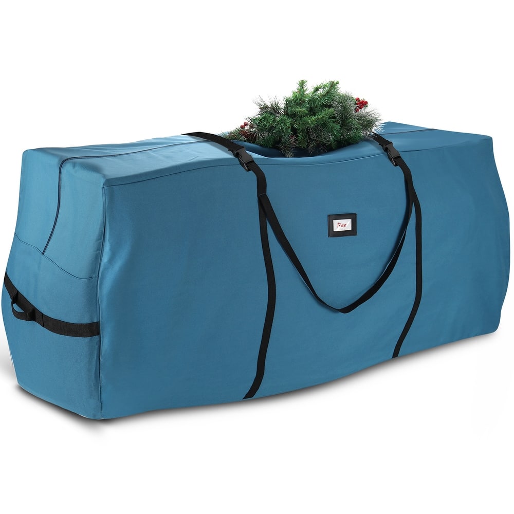 Empyrean Waterproof Christmas Tree Storage Bag for Holiday - Artificial Christmas Tree Box with Handles & Sleek Dual Zipper