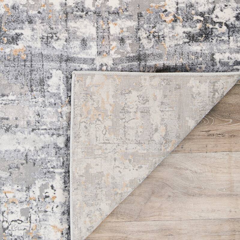 Brocco Glide Gray/ Ivory Area Rug