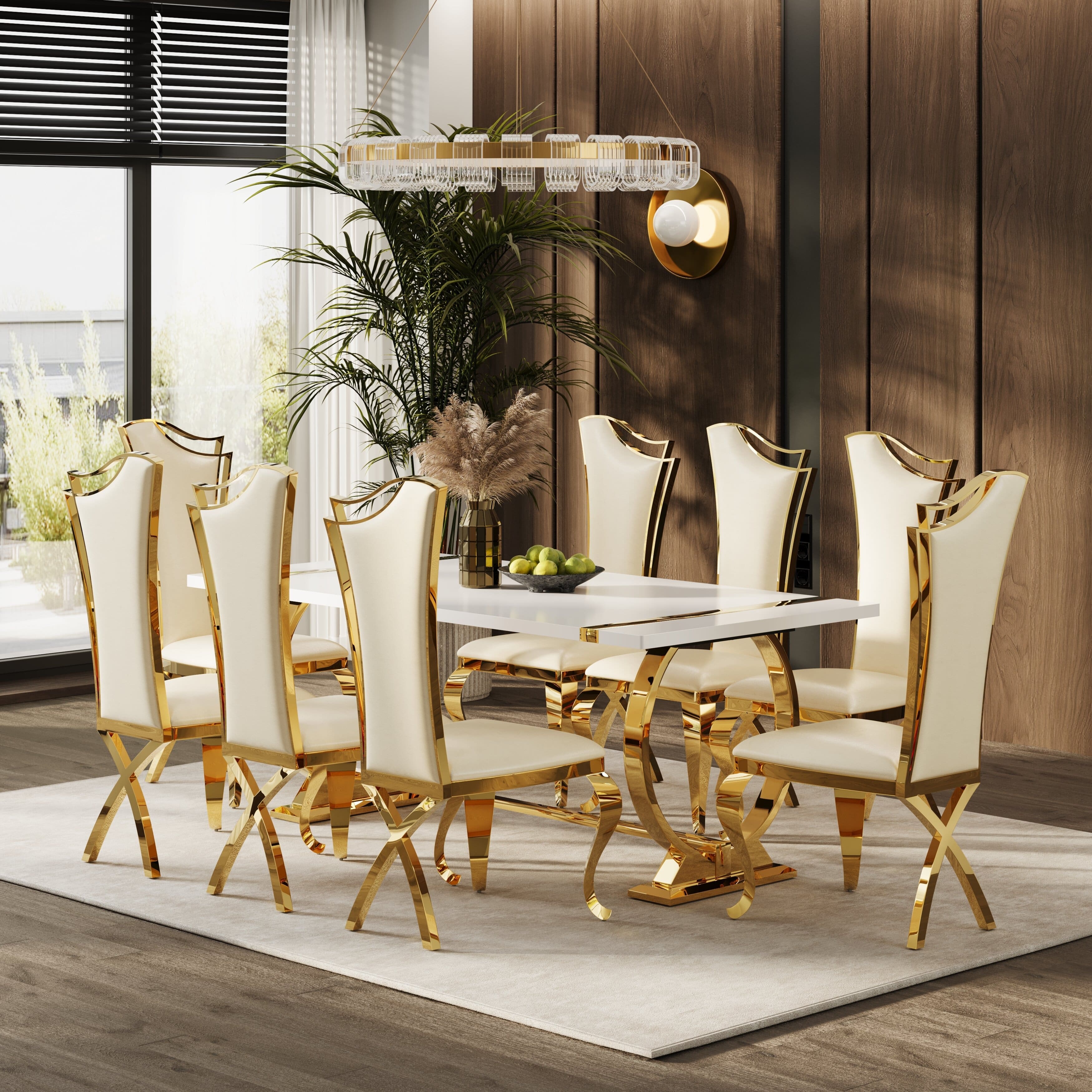 Option White and Gold