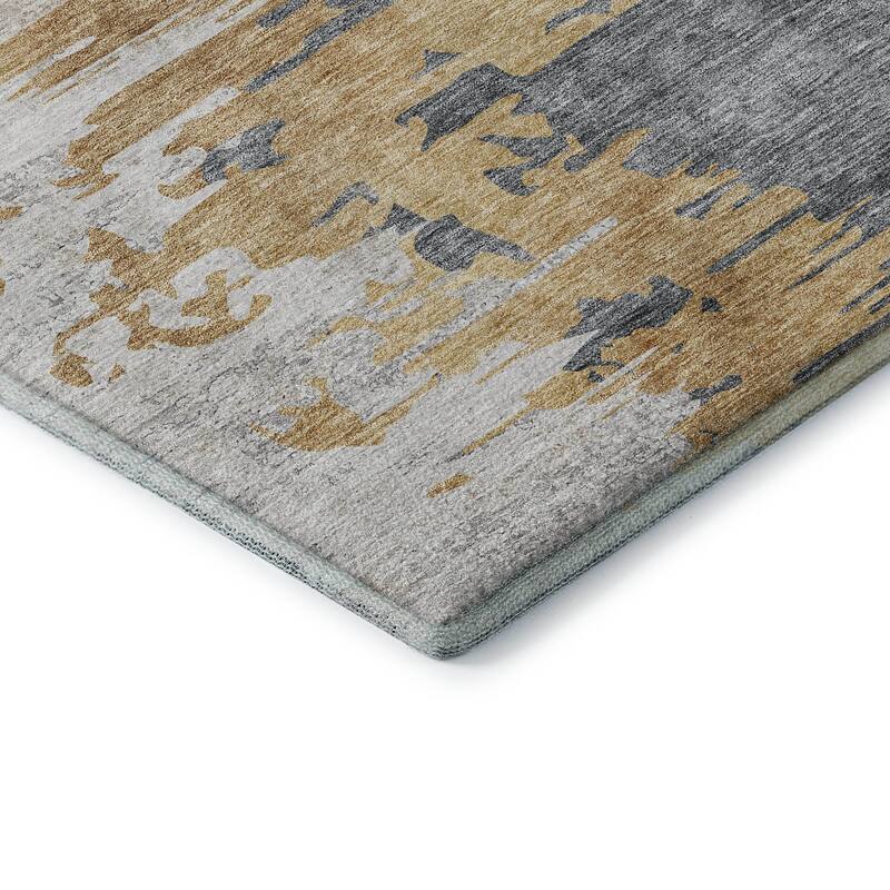 Premium Washable Super Soft Abstract Prints Mayfield Rug