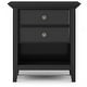 preview thumbnail 69 of 104, WYNDENHALL Halifax SOLID WOOD 24 inch Wide Bedside Nightstand Table
