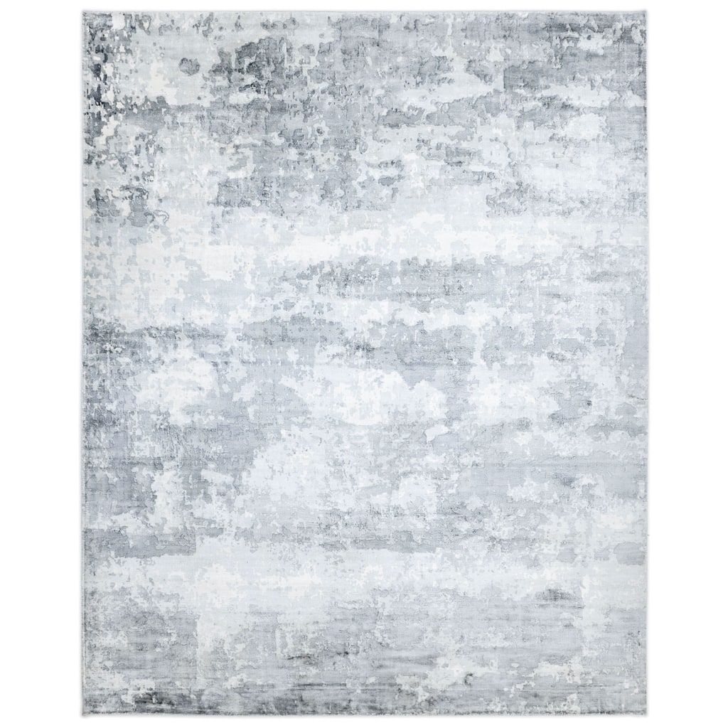 Overton Handmade Modern Contemporary Abstract Area Rug