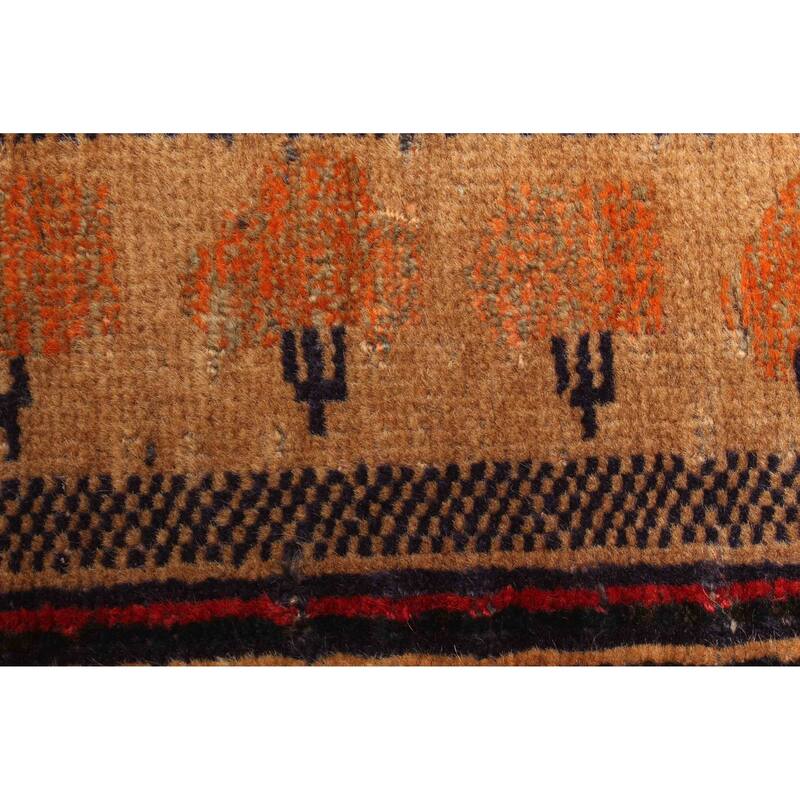 ECARPETGALLERY Hand-knotted Teimani Tan Wool Rug - 2'11 x 4'2