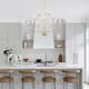 12-Light Candlestick Hanging Linear Chandelier Lighting 3-Tier Ceiling Light Fixture for Kitchen Island