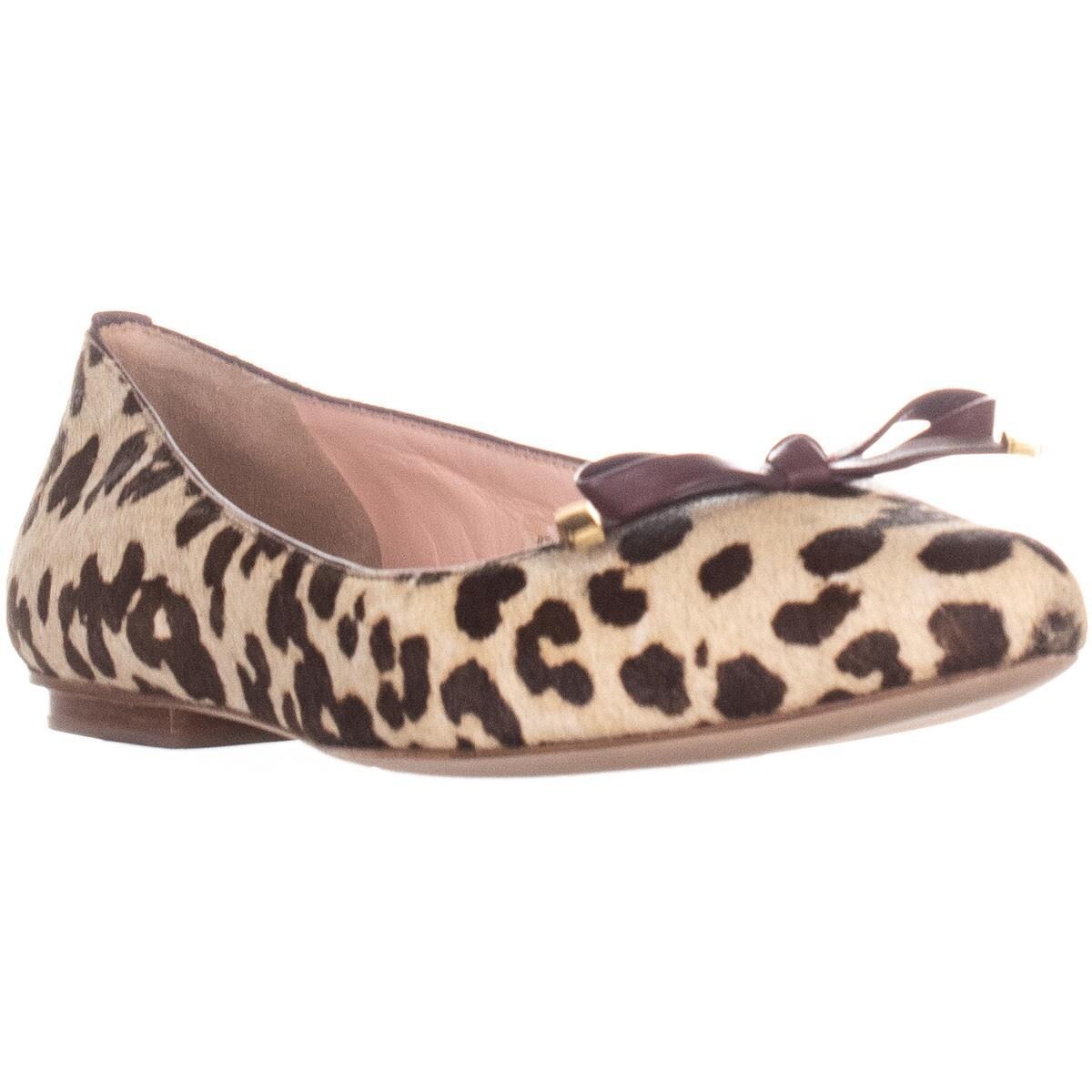 kate spade leopard flats