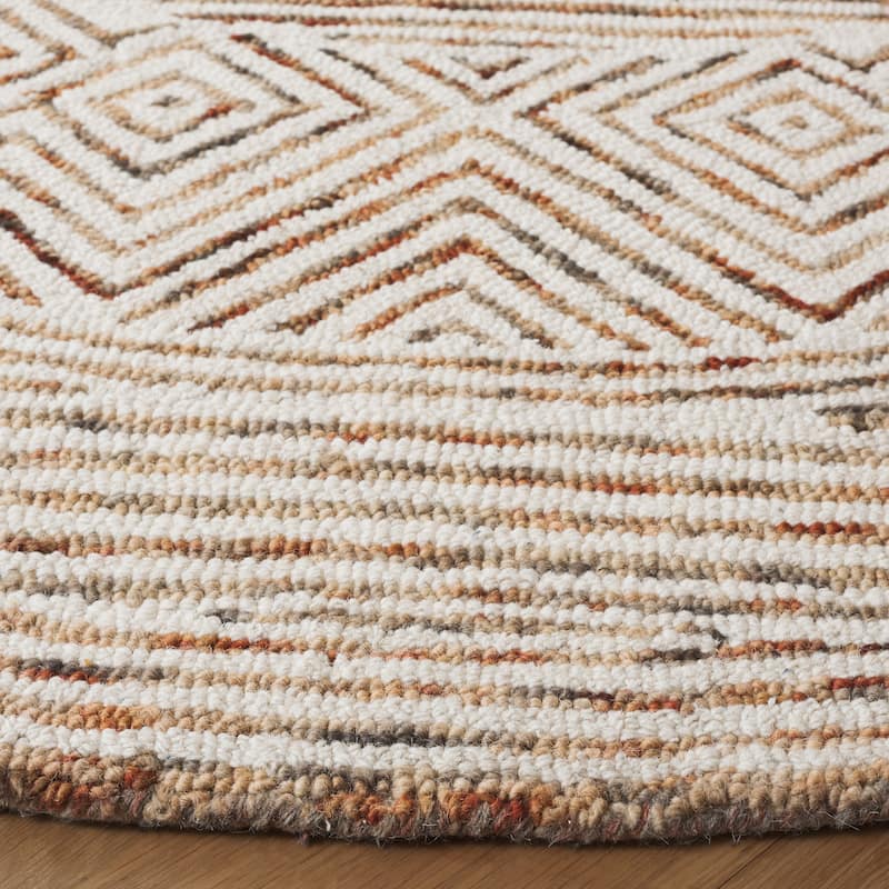 SAFAVIEH Handmade Metro Margreet French Country Wool Rug