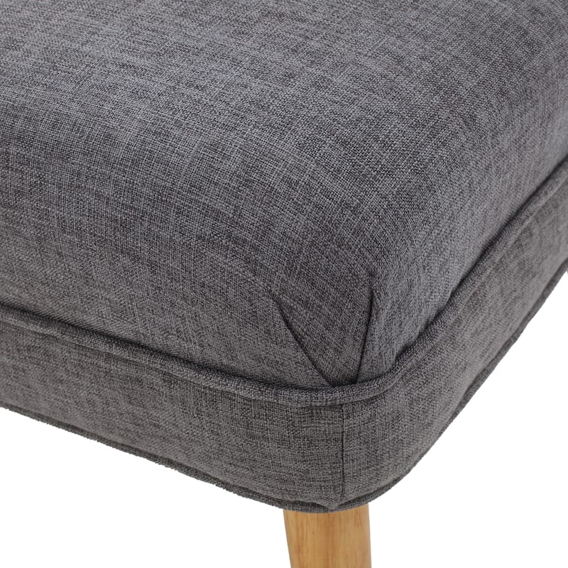 Minimalist Upholstered Seat, 2 Seater Couch with Birch Legs for Living Room, Love Seat Couches for Home Office