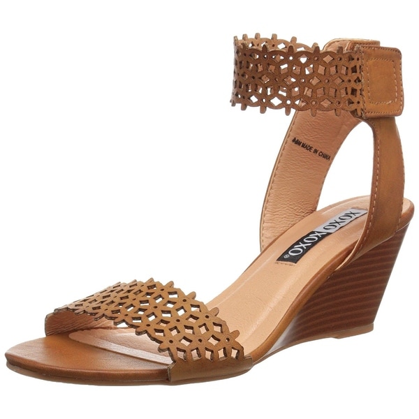 XOXO Womens Sadler Open Toe Casual Platform Sandals