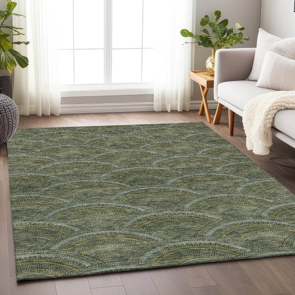 Premium Washable Super Soft Transitional Stacks Mayfield Rug