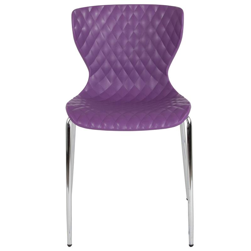 Contemporary Faux Upholstered Chair