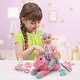 preview thumbnail 4 of 3, New Adventures Little Darlings: 15" Hop On Baby Set - Pink