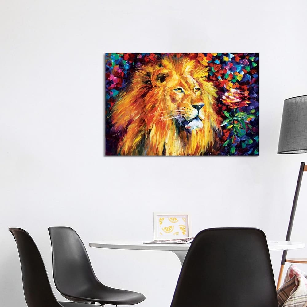 iCanvas "Lion" by Leonid Afremov Canvas Print