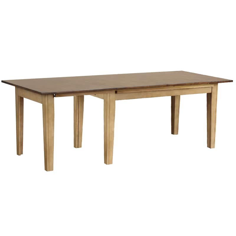 Extendable Dining Table - Seats 12 Rectangular Table for Large Gatherings - 134