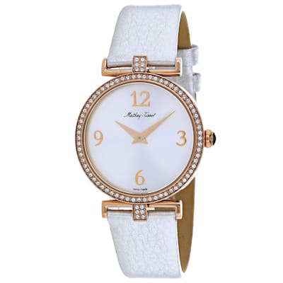 Mathey Tissot Women's Gaia Silver Dial Watch - D587QPI - 6 (36)