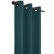 preview thumbnail 16 of 39, ThermaLogic Weathermate Insulated Cotton Grommet Curtain Panel - Pair