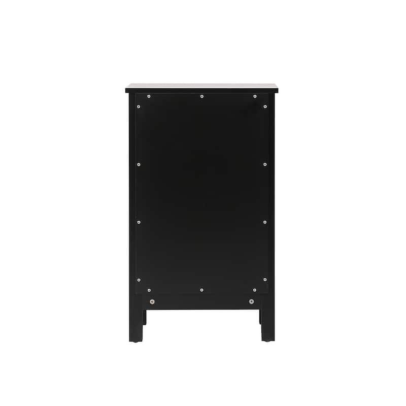 Indigo Home 18 Inch Bathroom Storage Freedstanding Cabinet