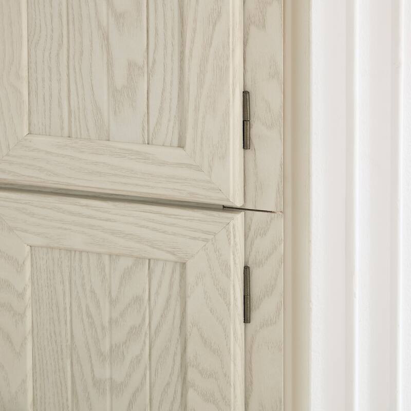 4-Tier 72" Corner Kitchen Pantry Storage Cabinet with 8 Doors Tall Storage Cabinet, Corner Cabinet and Shelves