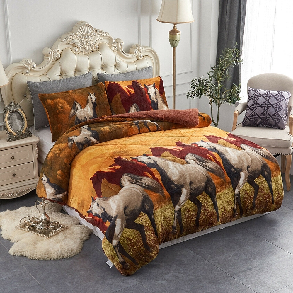 horse comforters and bedding