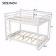 preview thumbnail 6 of 20, Wood Queen Size Bunk Bed with Ladder for Space-Saving and Easy Access