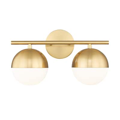 Z-Lite 7517-2V Realm Sphere 2 Light 16" Wide Vanity Light