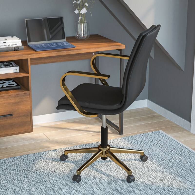 Designer Executive Swivel Office Chair with Arms
