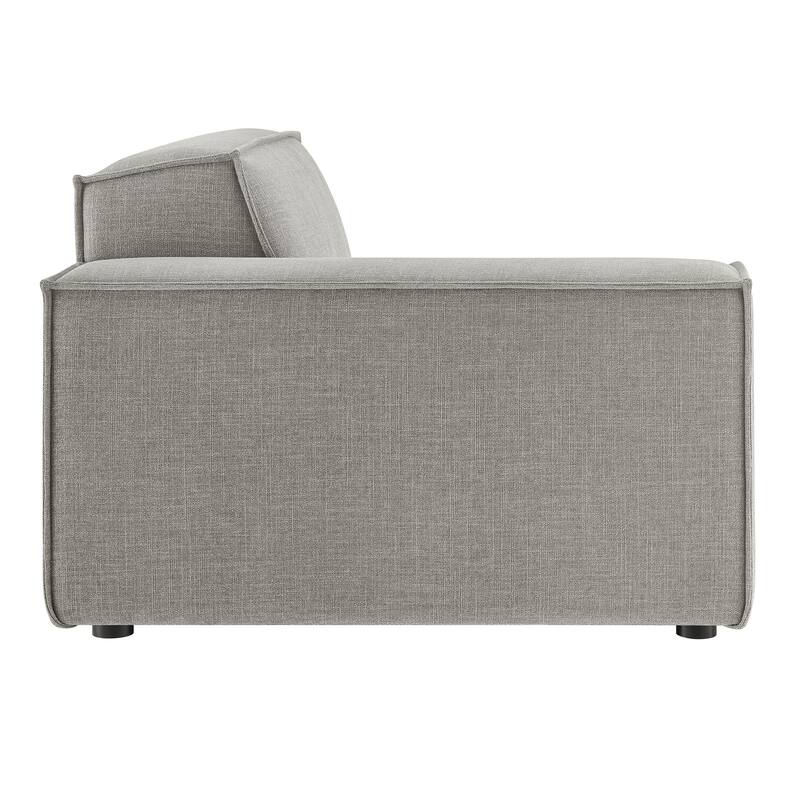 Restore Performance Fabric Upholstered Left-Facing Modular Lounge Chair