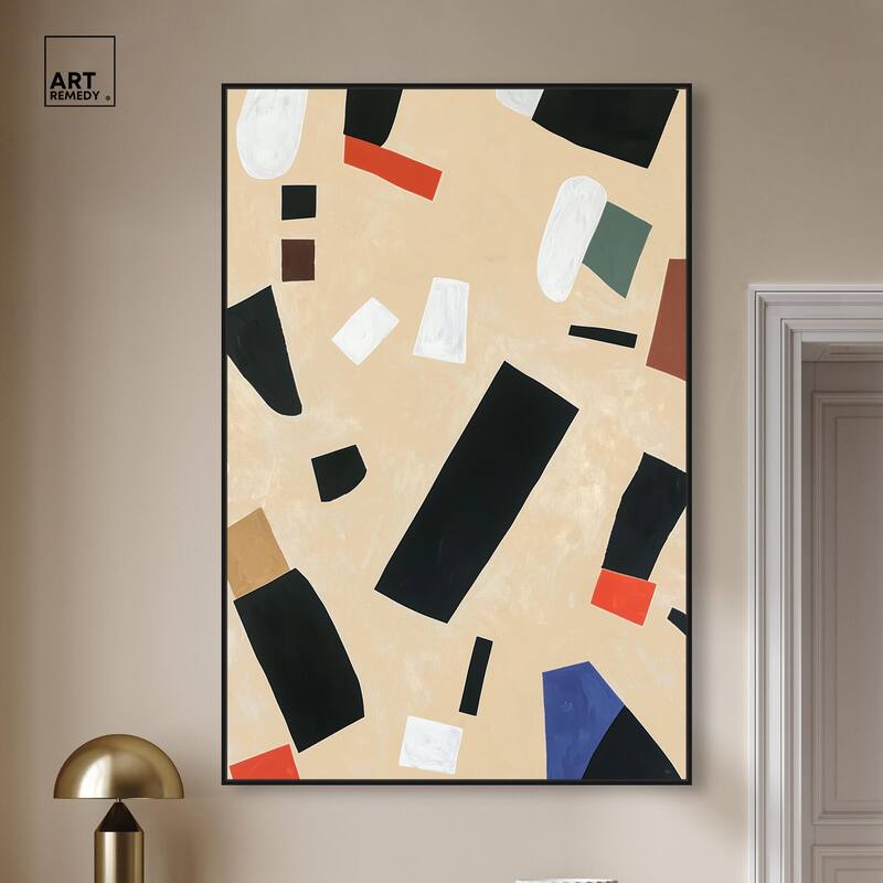 Mindscape Mosaic I Canvas by Art Remedy