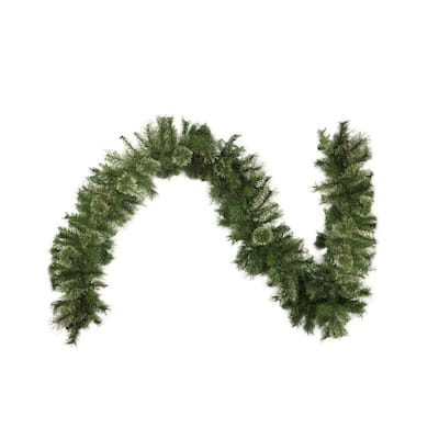 Cashmere Mixed Pine Artificial Christmas Garland - 9' x 14" - Unlit