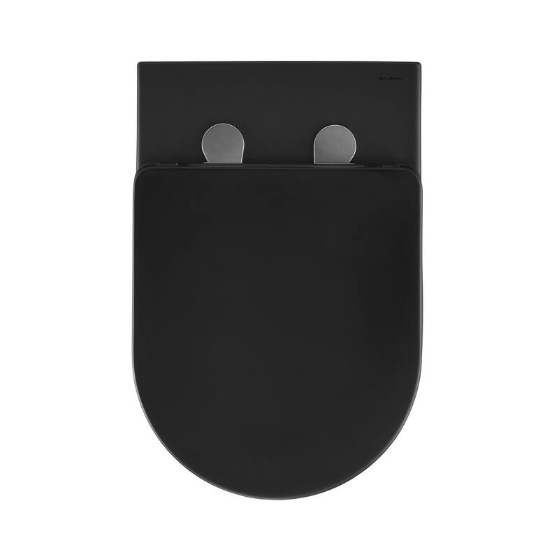 Swiss Madison St. Tropez 0.8 / 1.28 GPF Wall Mounted Elongated Dual