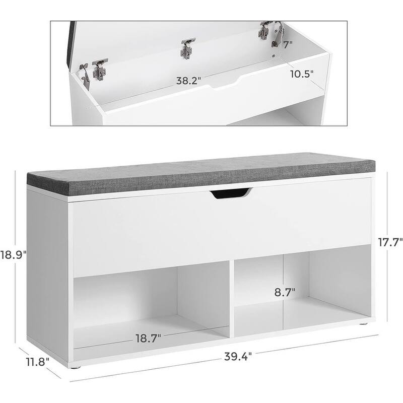 Entryway Bench with Storage