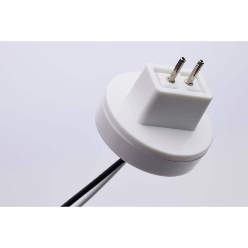 6.5W LED Downlight Retrofit 4In Baffle CCT Selectable 12V Matte White Finish