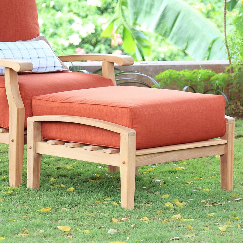 Cambridge Casual Leon 7-piece Teak Patio Conversation Set